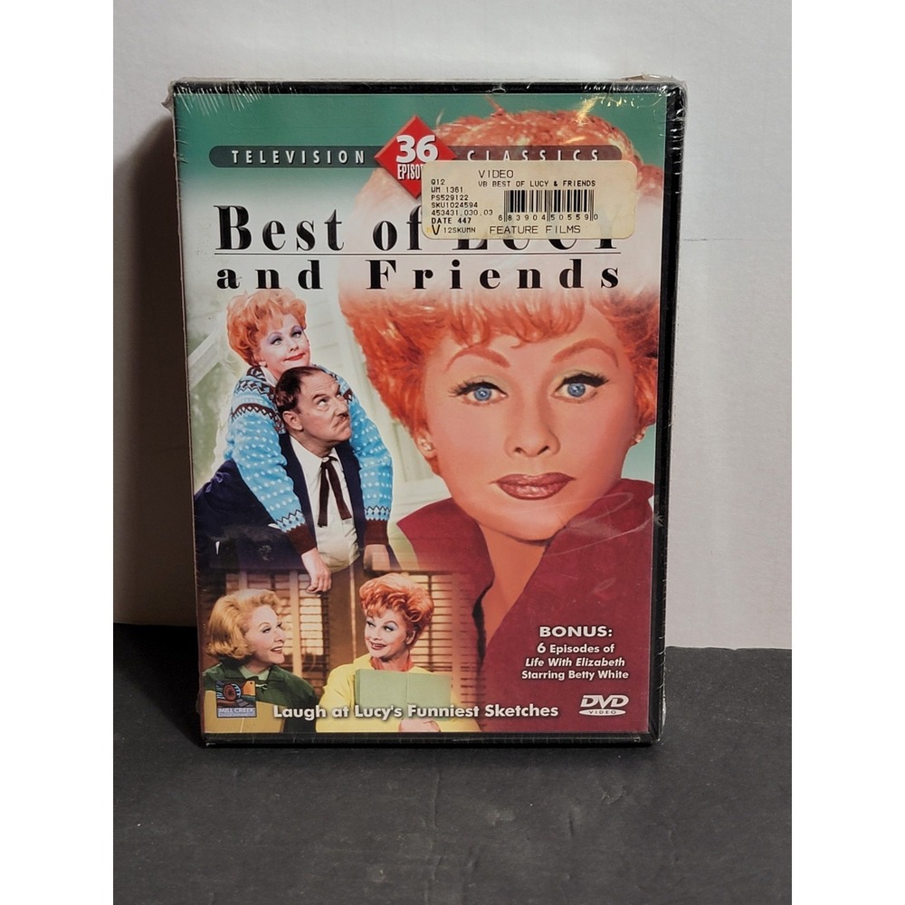 Best of Lucy and Friends TV Classics DVD 36 Episodes Mill Creek MV50559 NEW